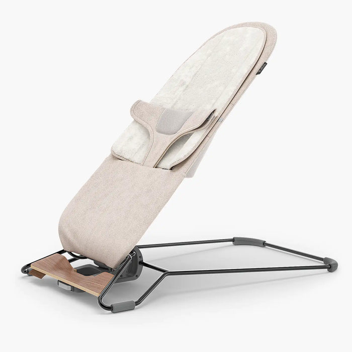 UPPAbaby Mira Lightweight Compact Foldable Baby Bouncer, Grey