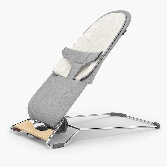 UPPAbaby Mira Lightweight Compact Foldable Baby Bouncer, Grey