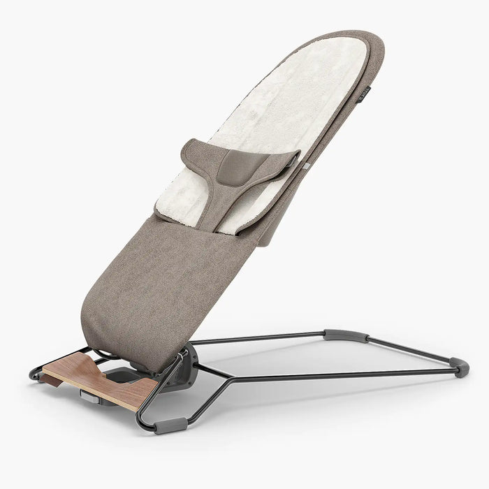 UPPAbaby Mira Lightweight Compact Foldable Baby Bouncer, Grey