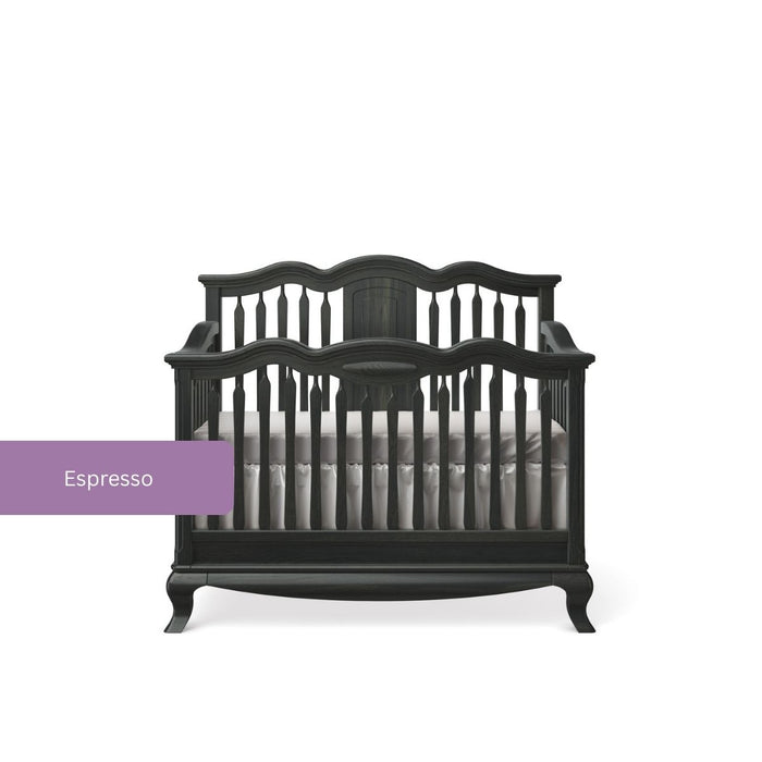 Romina Cleopatra Convertible Crib - Open Back