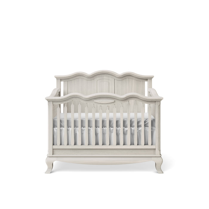 Romina Cleopatra Convertible Crib - Solid Back