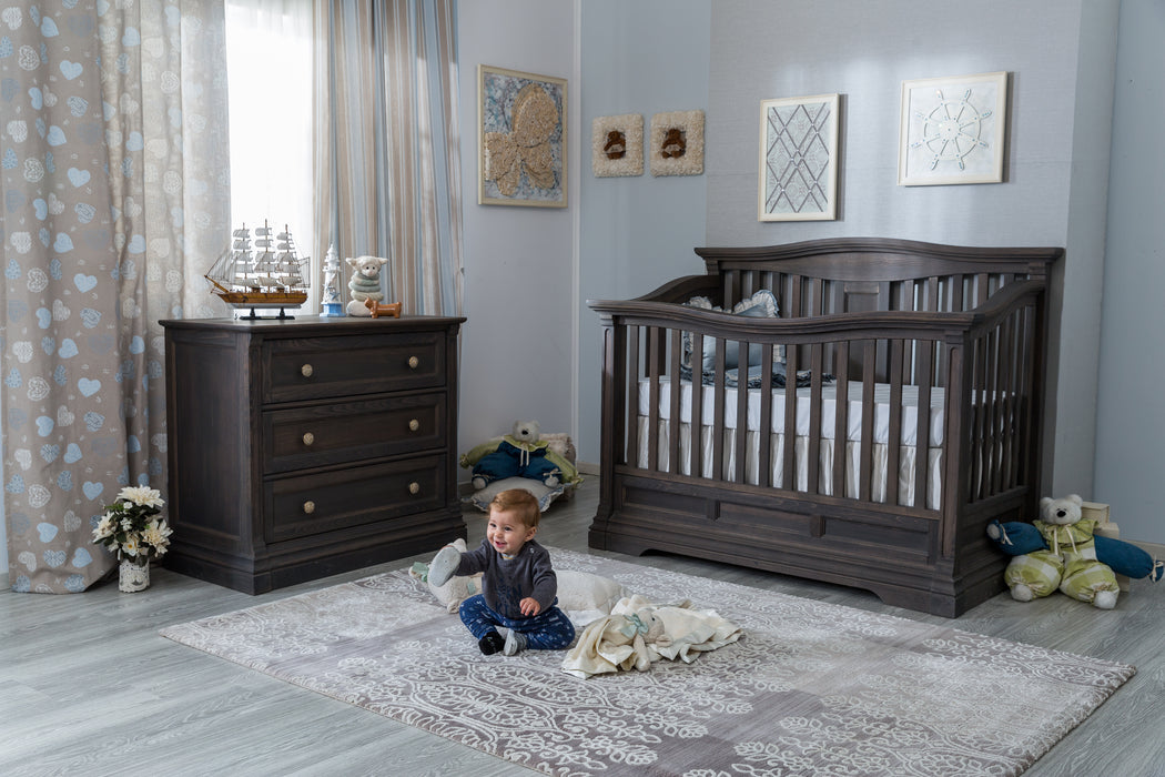 Romina Imperio Convertible Crib - Open Back