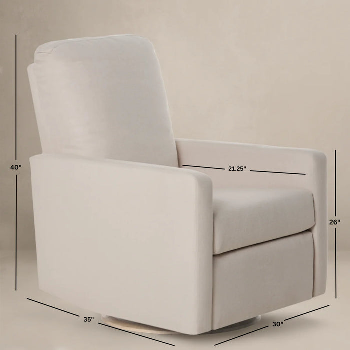 Oilo Drew Gliding Swivel Nursery Recliner