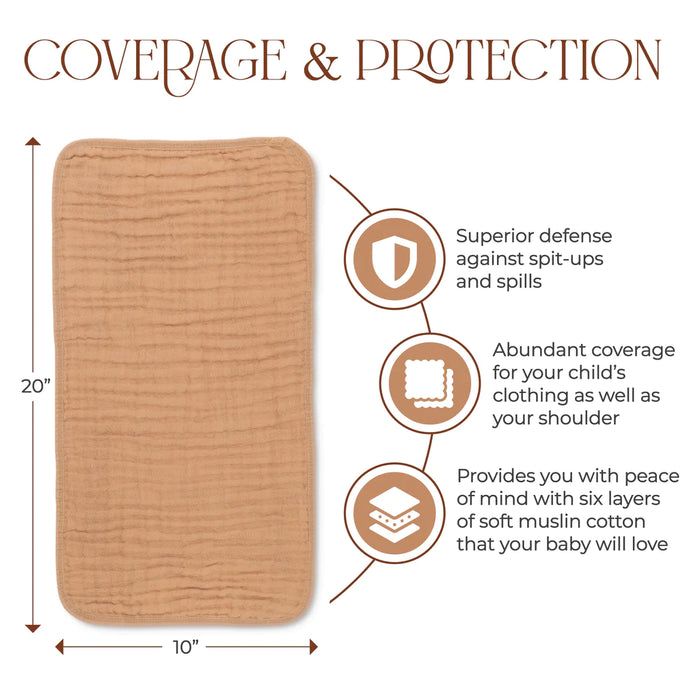 Comfy Cubs Burp Cloths 6pk