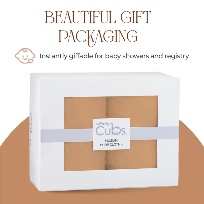 Comfy Cubs Burp Cloths 6pk