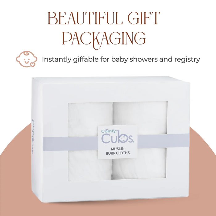 Comfy Cubs Burp Cloths 6pk