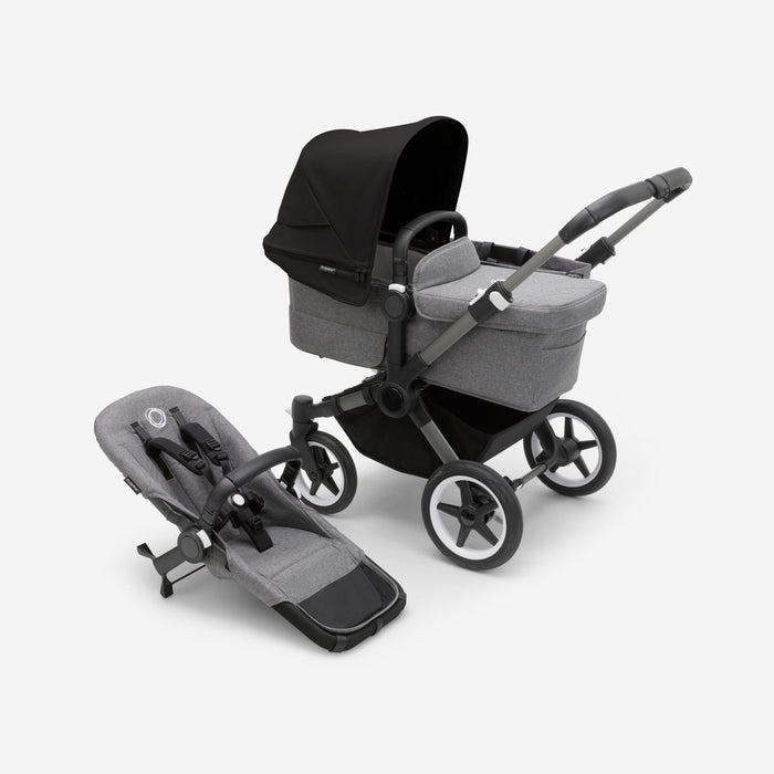 Bugaboo Donkey⁵ Mono Stroller | Complete Graphite Frame
