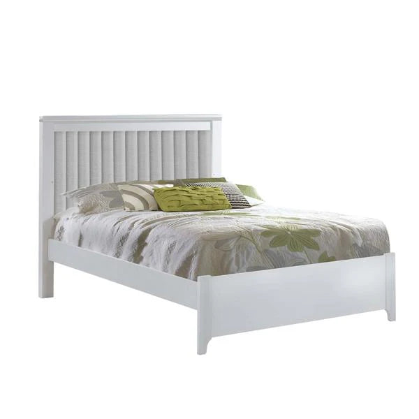Natart Taylor Double Bed with Upholstered Panel