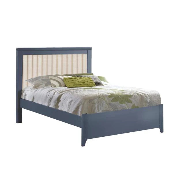 Natart Taylor Double Bed with Upholstered Panel