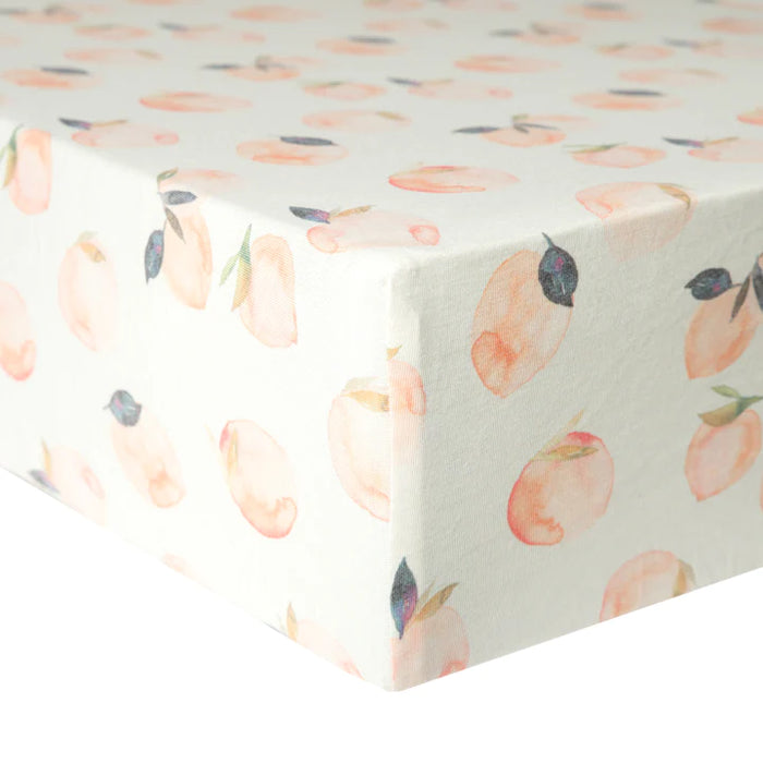 Copper Pearl Premium Fitted Crib Sheet