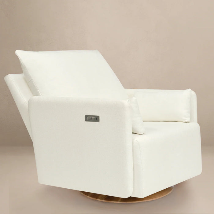 Oilo Ollie: Standard Size - Swivel Nursery Glider with Back Recline Feature