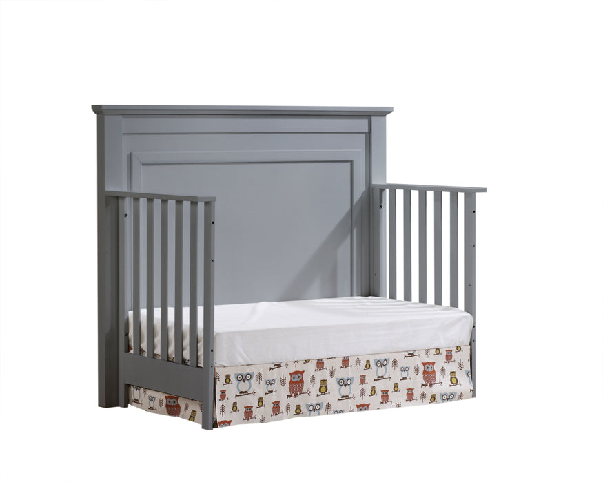 Natart Taylor Convertible Crib with Upholstered Panel