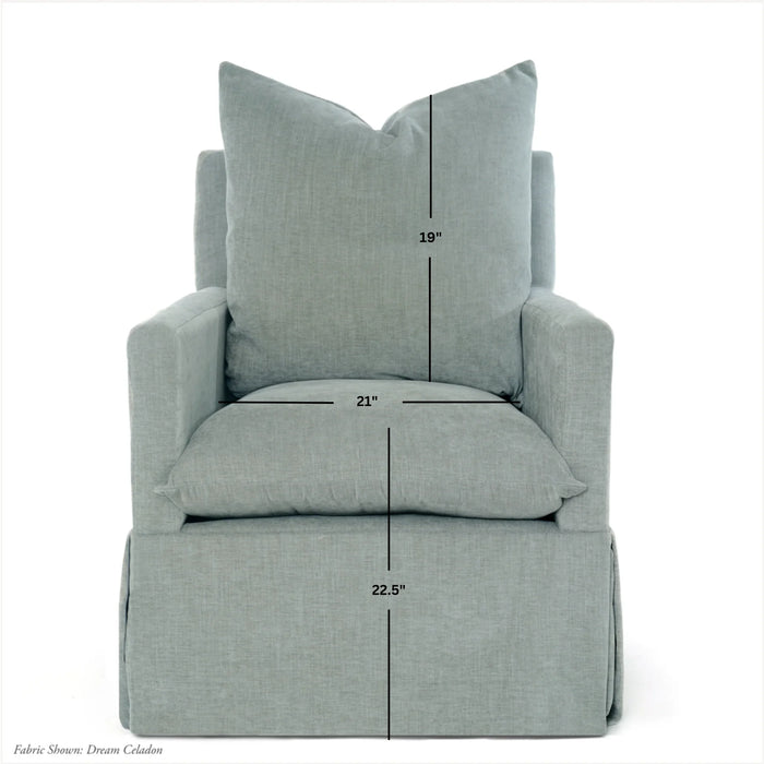 Oilo Zoey Swivel Nursery Glider