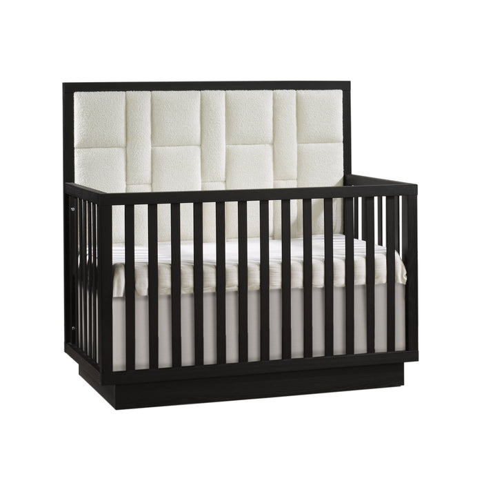 Natart Como Convertible Crib with Upholstered Panel