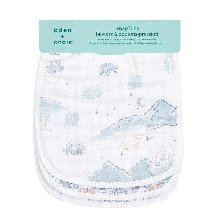 Aden + Anais Classic Muslim Snap Bibs