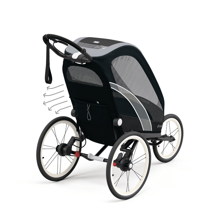 Cybex Zeno Multisport Trailer Frame and Seat Pack (One Box)