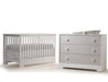 Tulip Olson Convertible Crib W/ 3 Drawer Dresser Set