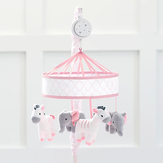 Just Born Baby Girls Musical Mobile