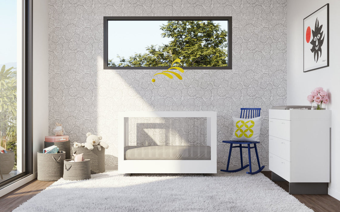 Roh Crib - Two Sided Acrylic and White