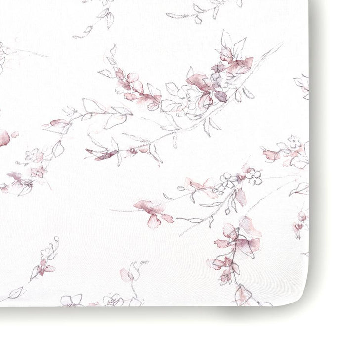 Oilo BELLA FLORAL CRIB SHEET