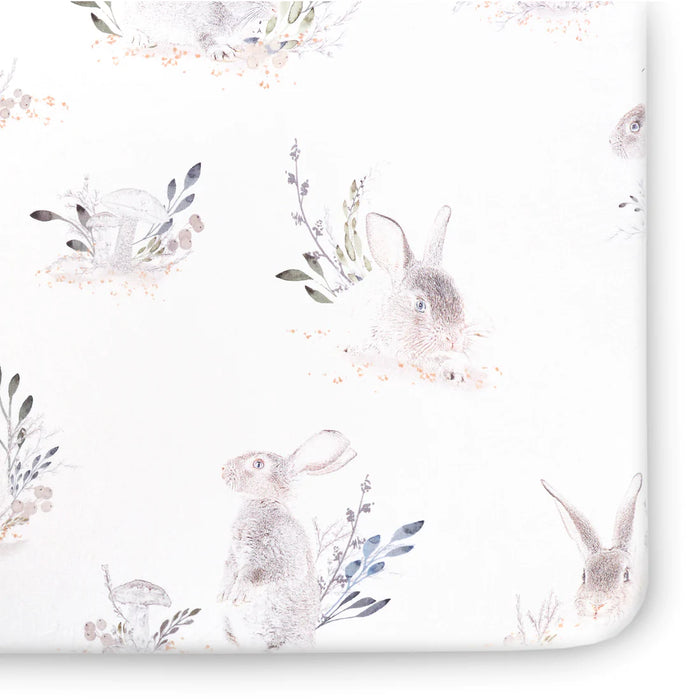 Oilo Crib Sheet Cottontail