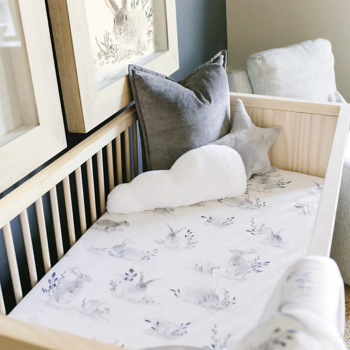 Oilo Crib Sheet Cottontail