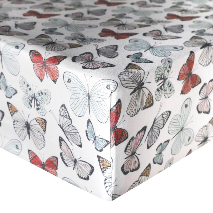 Copper Pearl Premium Fitted Crib Sheet