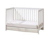 Tulip Olson Convertible Crib W/ 3 Drawer Dresser Set