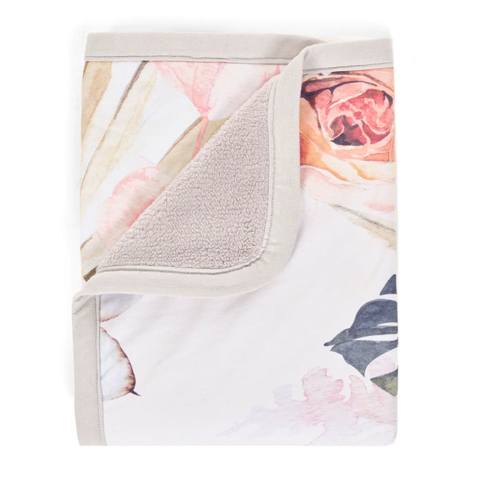 Oilo Cuddly Blanket Bloom