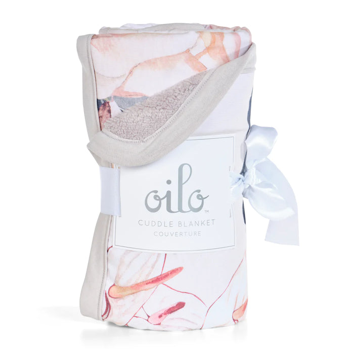 Oilo Cuddly Blanket Bloom