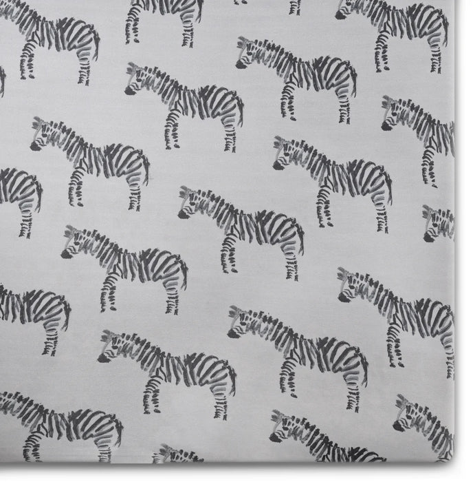 Oilo Zebra Crib Sheet