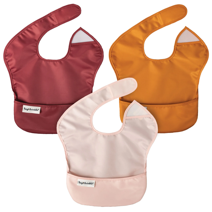 Mess-proof Easy Bibs - 3 Pack