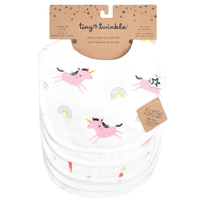 Kaffle Feeder Bibs - 5 Pack