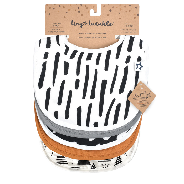 Kaffle Feeder Bibs - 5 Pack