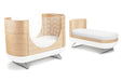 Ubabub Pod 2-in-1 Convertible Crib with Toddler Bed Conversion Kit
